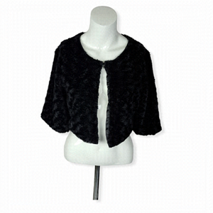 𝅺FURROCIOUS Faux Fur Cropped‎ Jacket